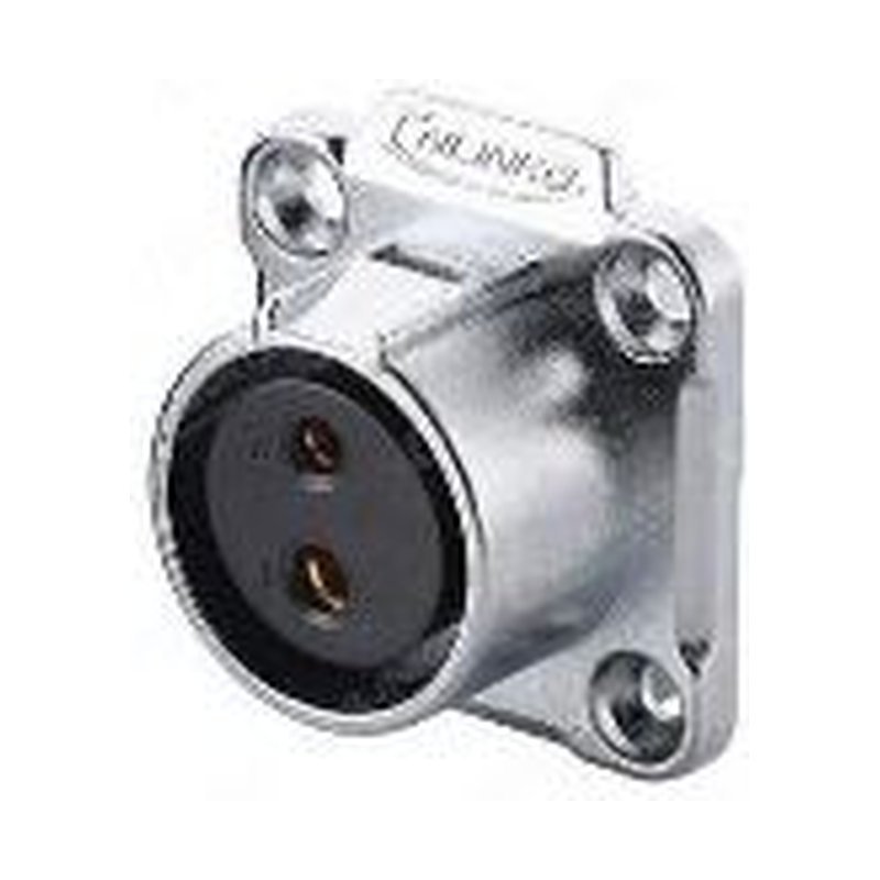 LP-20-J02SX-03-401, 2-Pin Female Panel Mount Waterproof Connector