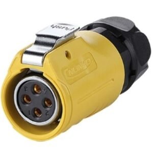 LP-20-J04PE-01-021, 4-Pin Female Cable Mount Waterproof Connector