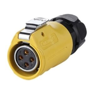 LP-20-J04PE-01-021, 4-Pin Female Cable Mount Waterproof Connector