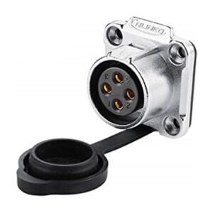LP-20-J04SX-03-401, 4-Pin Female Panel Mount Waterproof Connector