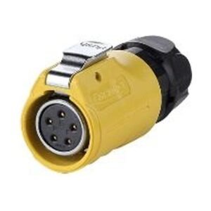LP-20-J05PE-01-021, 5-Pin Female Cable Mount Waterproof Connector