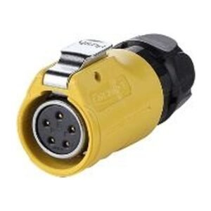 LP-20-J05PE-01-021, 5-Pin Female Cable Mount Waterproof Connector