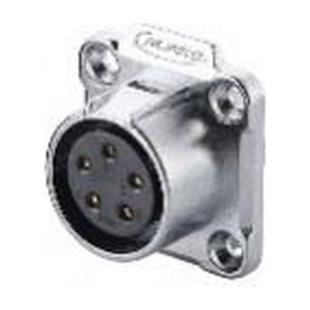 LP-20-J05SX-03-401, 5-Pin Female Panel Mount Waterproof Connector