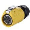 LP-20-J07PE-01-021, 7-Pin Female Cable Mount Waterproof Connector