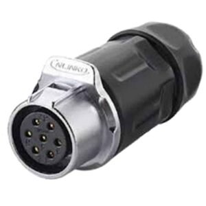 LP-20-J07PP-01-001, 7-Pin Female Push-Pull Cable Coupler Waterproof Connector