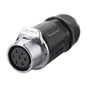 LP-20-J07PP-01-001, 7-Pin Female Push-Pull Cable Coupler Waterproof Connector
