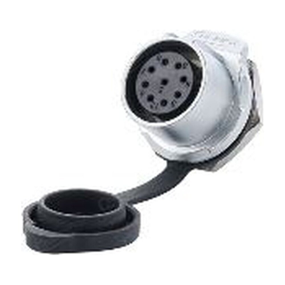 LP-20-J09SX-03-101, 9-Pin Female Panel Mount Waterproof Connector