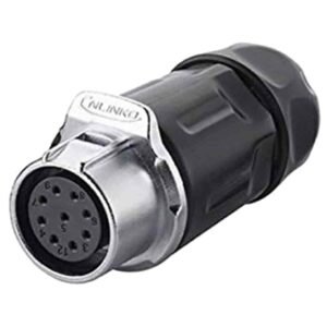 LP-20-J12PP-01-001, 12-Pin Female Push-Pull Cable Coupler Waterproof Connector