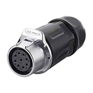 LP-20-J12PP-01-001, 12-Pin Female Push-Pull Cable Coupler Waterproof Connector