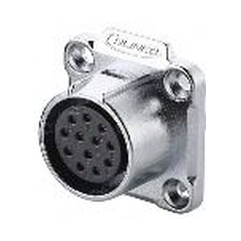 LP-20-J12SX-03-401, 12-Pin Female Panel Mount Waterproof Connector
