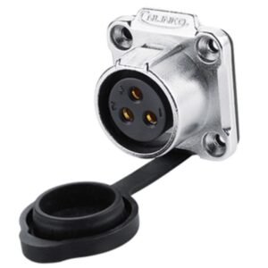 LP-20-J03SX-03-401, 3-Pin Female Panel Mount Waterproof Connector