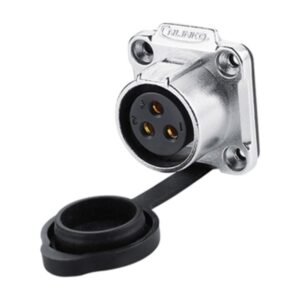 LP-20-J03SX-03-401, 3-Pin Female Panel Mount Waterproof Connector