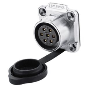 LP-20-J07SX-03-401, 7-Pin Female Panel Mount Waterproof Connector