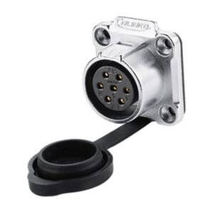 LP-20-J07SX-03-401, 7-Pin Female Panel Mount Waterproof Connector