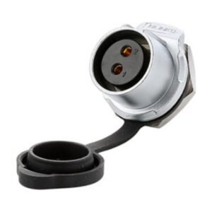 LP-20-J02SX-03-101, 2-Pin Female Panel Mount Waterproof Connector