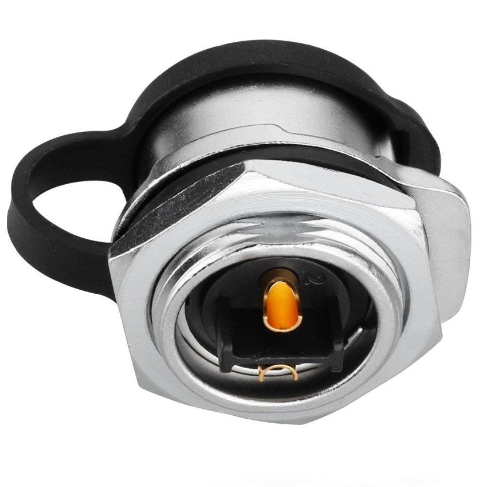 LP-20-J02SX-03-101, 2-Pin Female Panel Mount Waterproof Connector