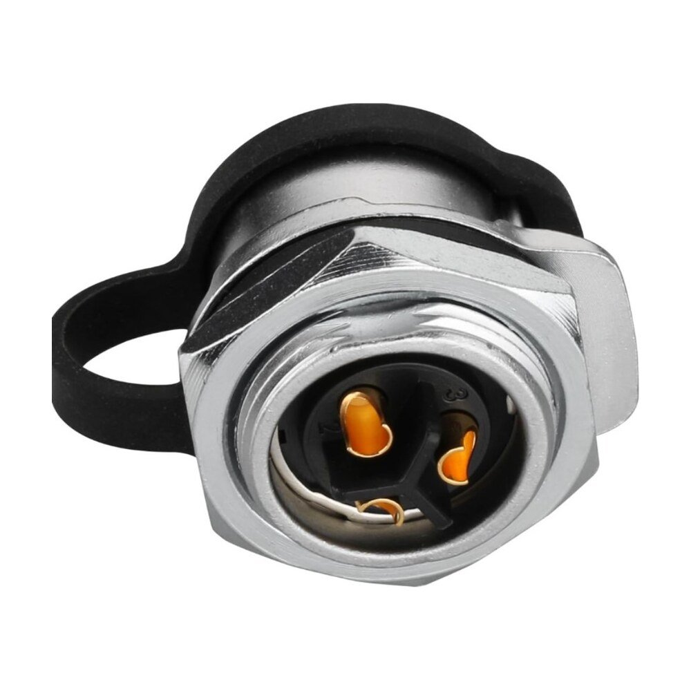 LP-20-J03SX-03-101, 3-Pin Female Panel Mount Waterproof Connector