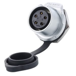 LP-20-J05SX-03-101, 5-Pin Female Panel Mount Waterproof Connector