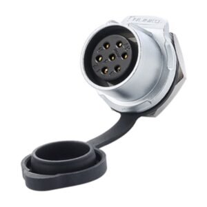 LP-20-J07SX-03-101, 7-Pin Female Panel Mount Waterproof Connector
