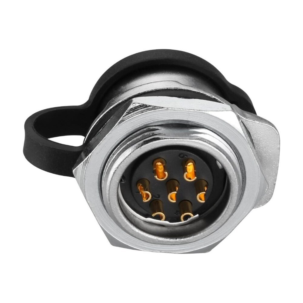 LP-20-J07SX-03-101, 7-Pin Female Panel Mount Waterproof Connector