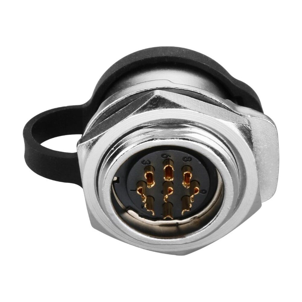 LP-20-J09SX-03-101, 9-Pin Female Panel Mount Waterproof Connector