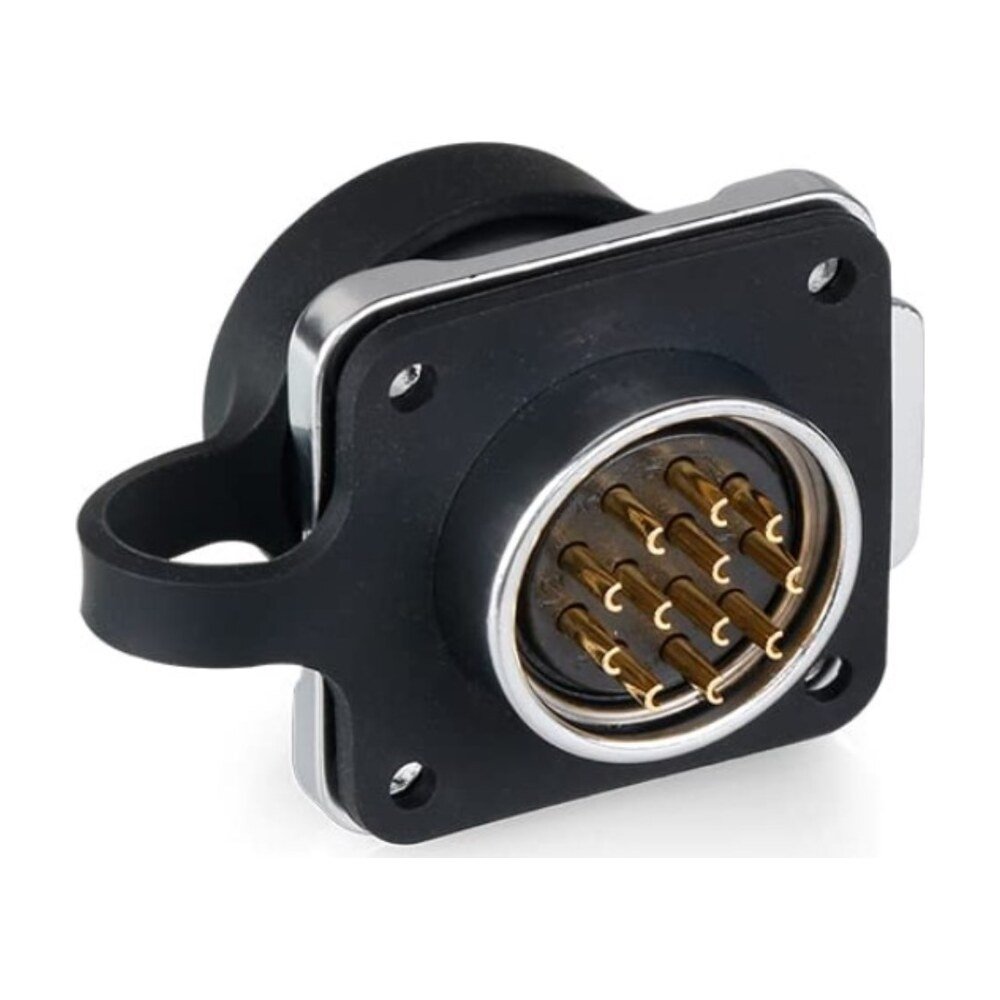 LP-20-J12SX-03-401, 12-Pin Female Panel Mount Waterproof Connector