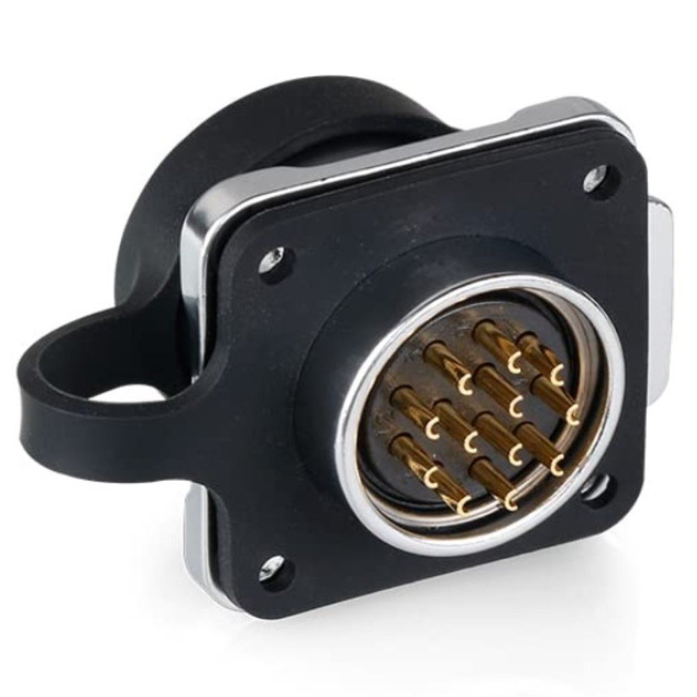 LP-20-J12SX-03-401, 12-Pin Female Panel Mount Waterproof Connector