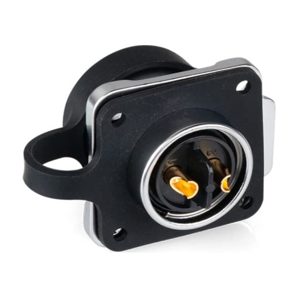 LP-20-J02SX-03-401, 2-Pin Female Panel Mount Waterproof Connector