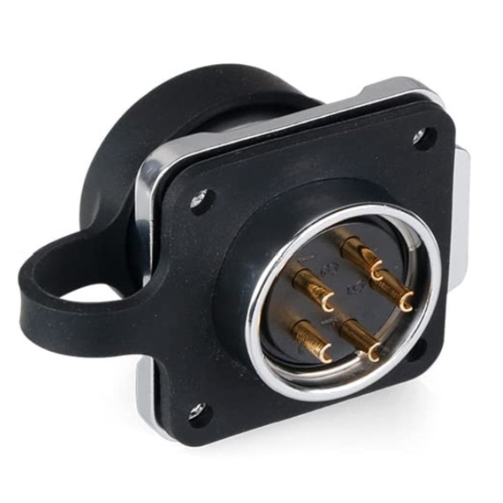 LP-20-J05SX-03-401, 5-Pin Female Panel Mount Waterproof Connector