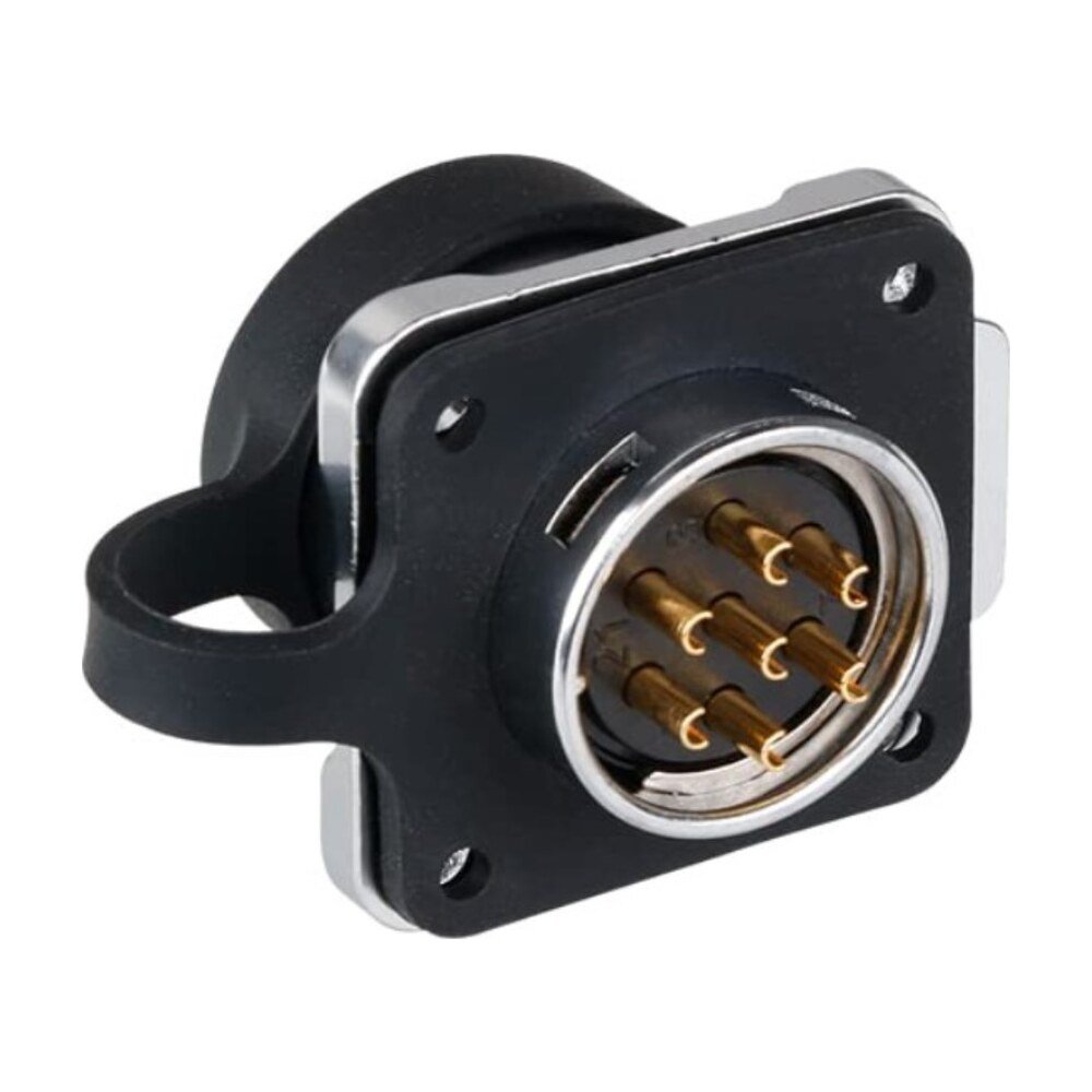 LP-20-J07SX-03-401, 7-Pin Female Panel Mount Waterproof Connector