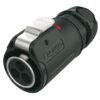 LP-24-C03PE-01-001, 3-Pin Male Cable Mount Waterproof Connector