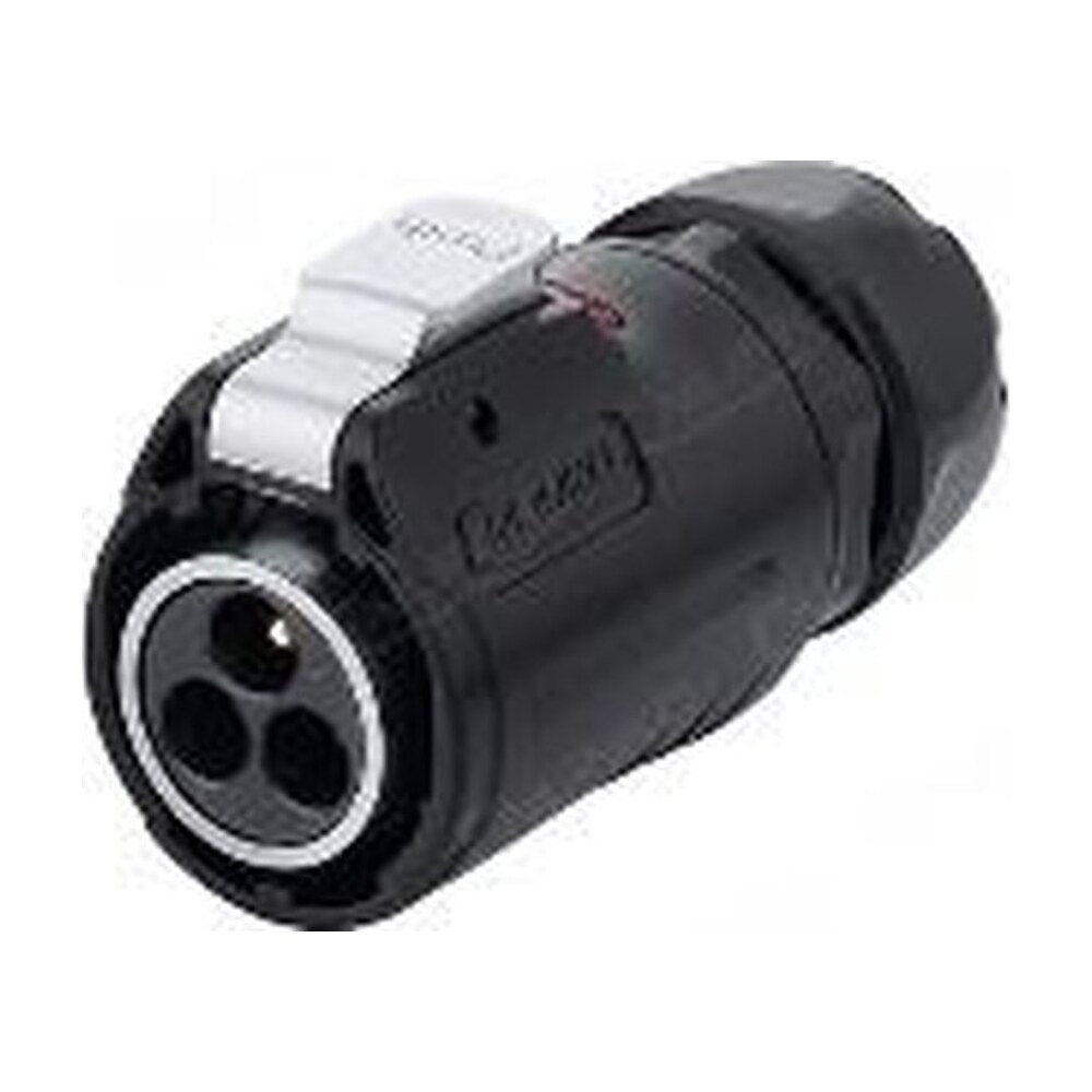 LP-24-C03PE-01-001, 3-Pin Male Cable Mount Waterproof Connector
