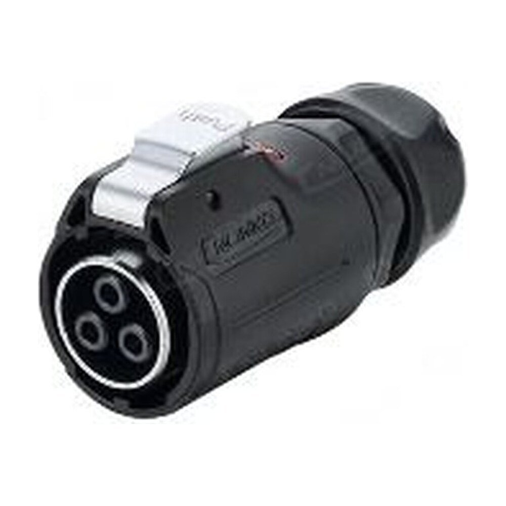 LP-24-J03PE-01-001, 3-Pin Female Cable Mount Waterproof Connector