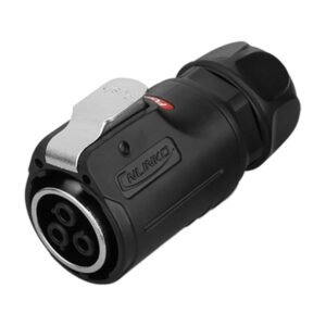 LP-24-J03PE-01-001, 3-Pin Female Cable Mount Waterproof Connector