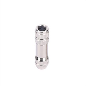 M8 5-Pin A-Coded Female Field-Wireable Connector, Screw Joint, Metal Shielded, IP67