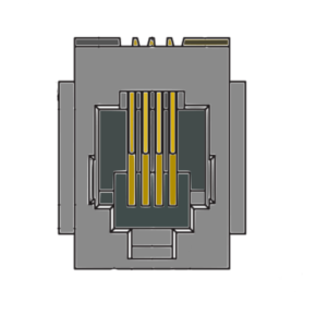 MR-960501 (4P4C) Top Entry Modular Jack
