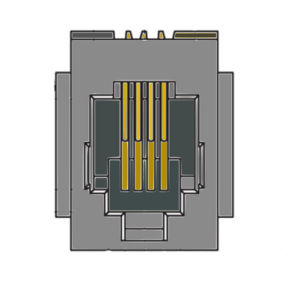 MR-960501 (4P4C) Top Entry Modular Jack