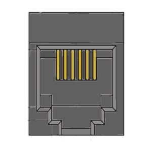 MR-960301(6P6C) Top Entry Modular Jack