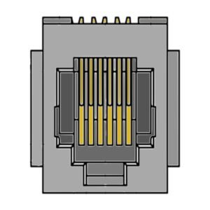 MR-960502 (6P6C) Top Entry Modular Jack
