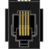 MR-960701 (4P4C) Top Entry Modular Jack