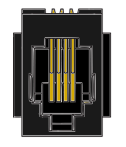 MR-960701 (4P4C) Top Entry Modular Jack