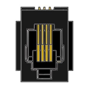 MR-960701 (4P4C) Top Entry Modular Jack