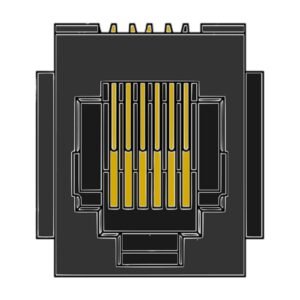 MR-960702 (6P6C) Top Entry Modular Jack