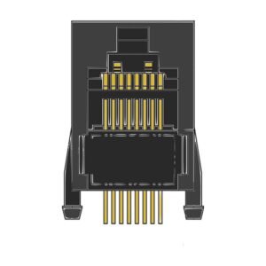 MR-960801 (8P8C) Front Entry Available with Shorting Bar