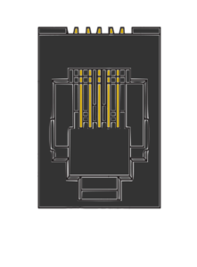 MR-961101 (6P6C) Top Entry with Shorting Bus Bar