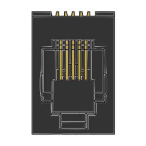 MR-961101 (6P6C) Top Entry with Shorting Bus Bar