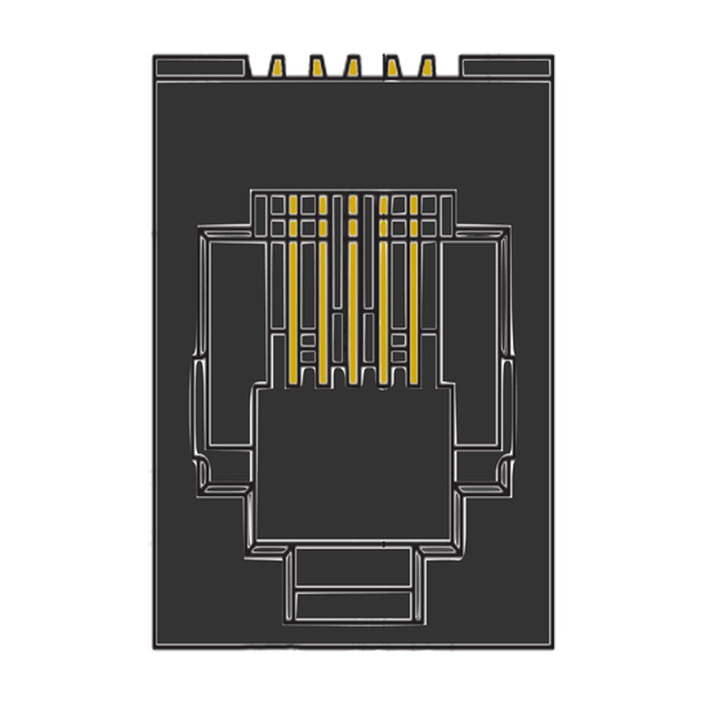 MR-961101 (6P6C) Top Entry with Shorting Bus Bar