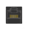 MR-964601 (8P8C) RJ45 Vertical Mount, Non-Shielded