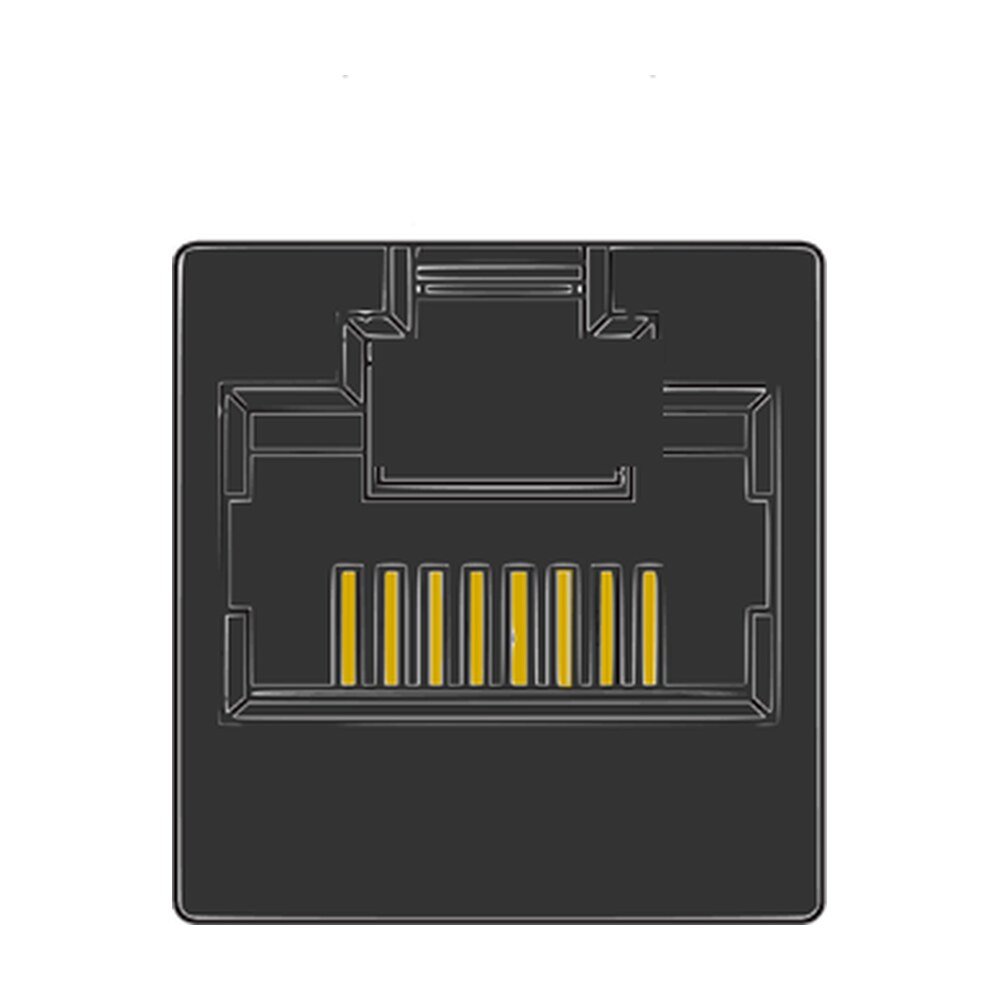 MR-964616, (8P8C) RJ45, Non-Shielded, Flat Pin, Top Entry, Modular Telephone Jack, PCB Jack Available Keyed or Non-Keyed
