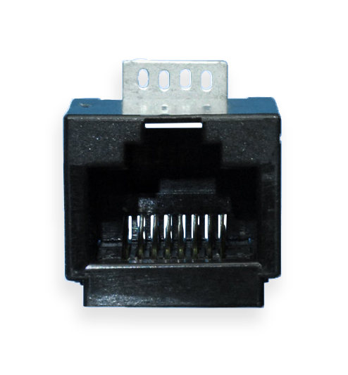 MR-968717 - RJ45, Top Entry, Flat Pin, Shielded Modular Jack